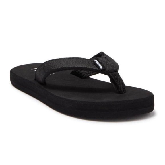 FLOJOS Other - FLOJOS Brody Flip Flops Black Little Kids